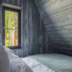 Дом (A-Frame №21 (с камином без купели)), База отдыха Les Holidays