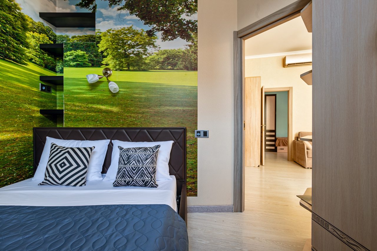 Апартаменты (Химки, Германа Титова, 8. Евро 3-ка для 6 гостей (2+2+1+1)), Апартаменты MaxRealty24 Химки Германа Титова 5к2