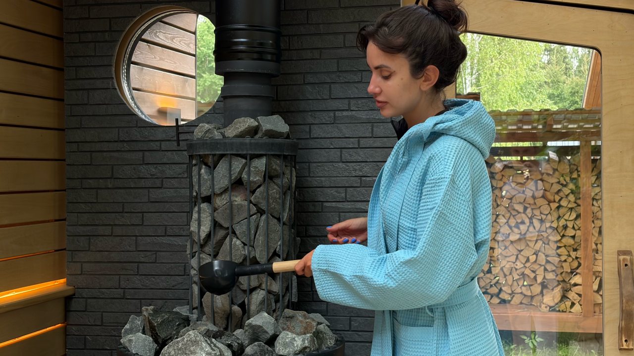 Панорамная баня на собственной территории, Гостевой дом Rodioncevo Eco Village