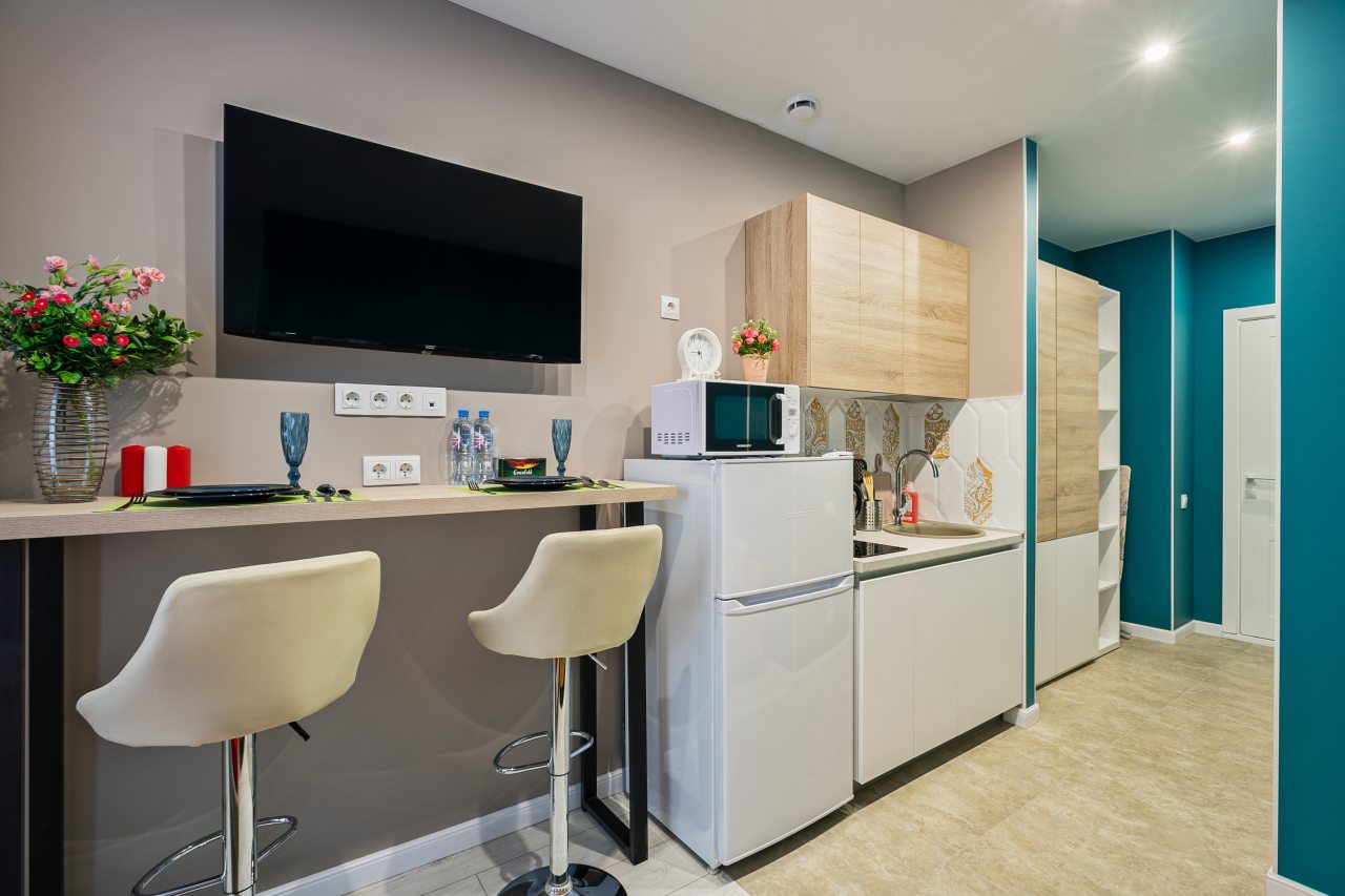 Апартаменты (Студия для 2 гостей (2+2)), Апартаменты MaxRealty24 Москва Волоколамское шоссе 24к1