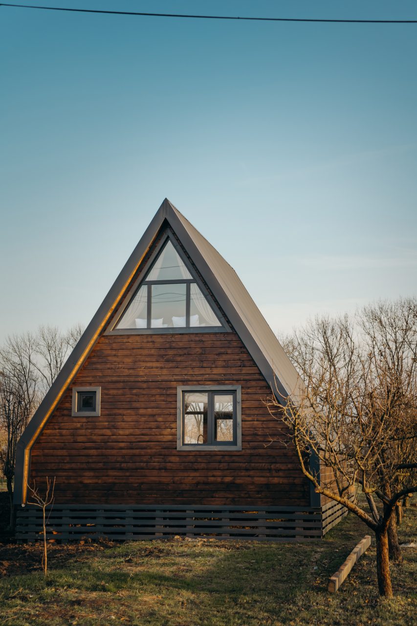 Дом (A-frame Dark 1), Глэмпинг Apparadise Glamping&Spa