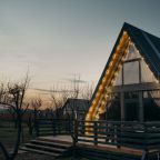 Дом (A-frame Dark №14), Глэмпинг Apparadise Glamping&Spa