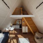 Дом (A-frame Light 2), Глэмпинг Apparadise Glamping&Spa