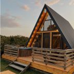 Дом (A-frame Dark №14), Глэмпинг Apparadise Glamping&Spa