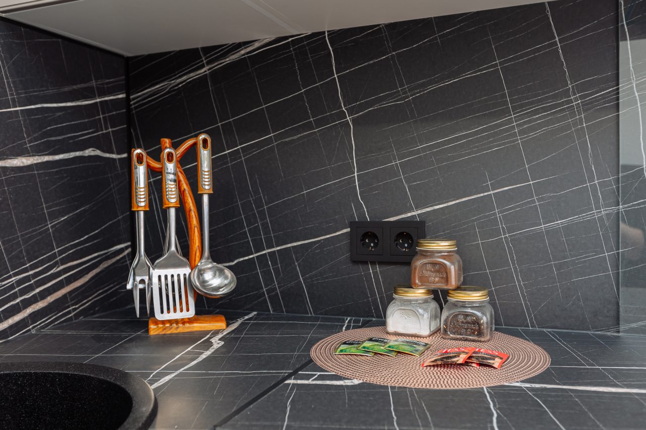 Возможность самостоятельного приготовления пищи, Malkova Apartments на Октябрьской