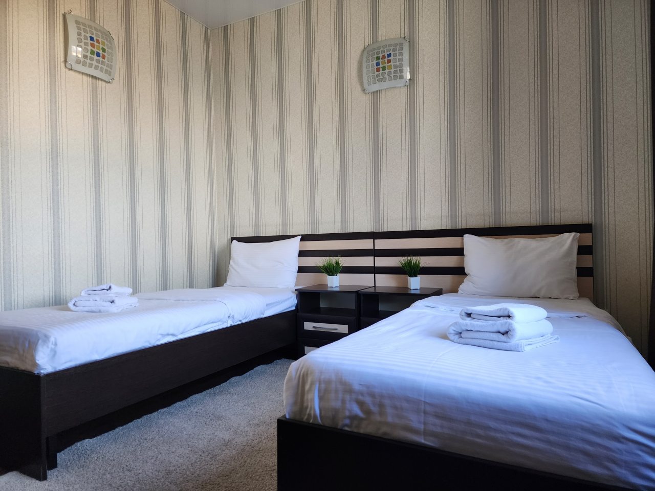 Двухместный (Апартаменты с раздельными кроватями для двух гостей) апарт-отеля Орион, Краснодар