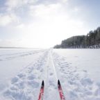 Возле нашей базы проложена лыжня. У нас Вы сможете взять