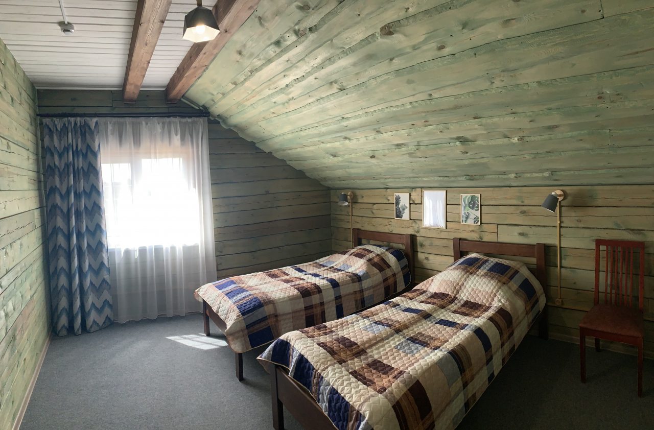 Двухместный (Эконом №7, 2-х местный с удобствами на этаже) гостевого дома Скандинавия, Сухая