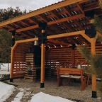 Дом (Солнечный барн), Глэмпинг Gagarka village