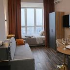 Апартаменты (Василия Ланового, дом 1к2. Студия для 4 гостей (2+2)), Апартаменты MaxRealty24 ул. Василия Ланового 1к1