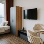 Апартаменты (Василия Ланового, дом 1к2. Студия для 4 гостей (2+2)), Апартаменты MaxRealty24 ул. Василия Ланового 1к1