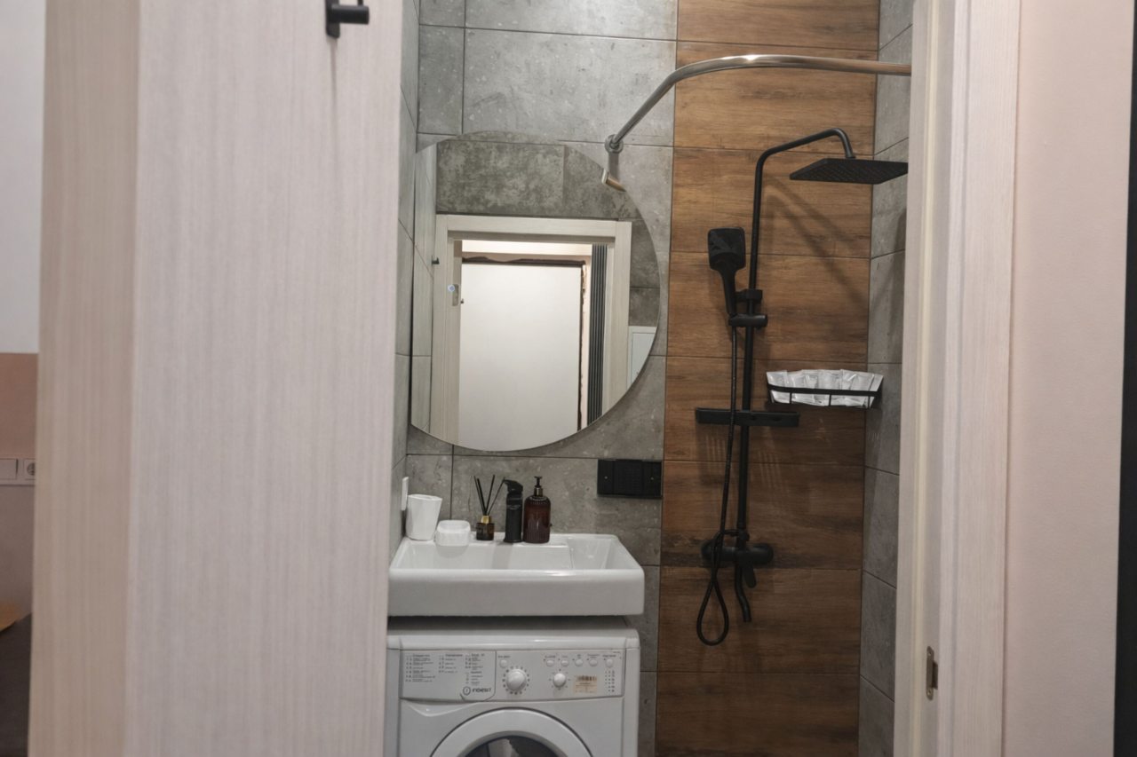 Апартаменты (Василия Ланового, дом 1к2. Студия для 4 гостей (2+2)), Апартаменты MaxRealty24 ул. Василия Ланового 1к1