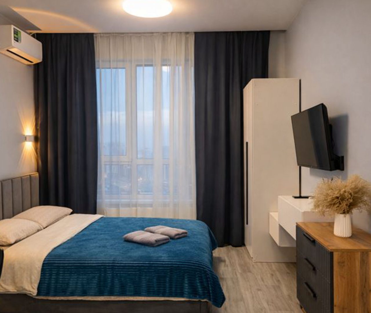 Апартаменты (Василия Ланового, дом 1к1. Студия для 2 гостей), Апартаменты MaxRealty24 ул. Василия Ланового 1к1