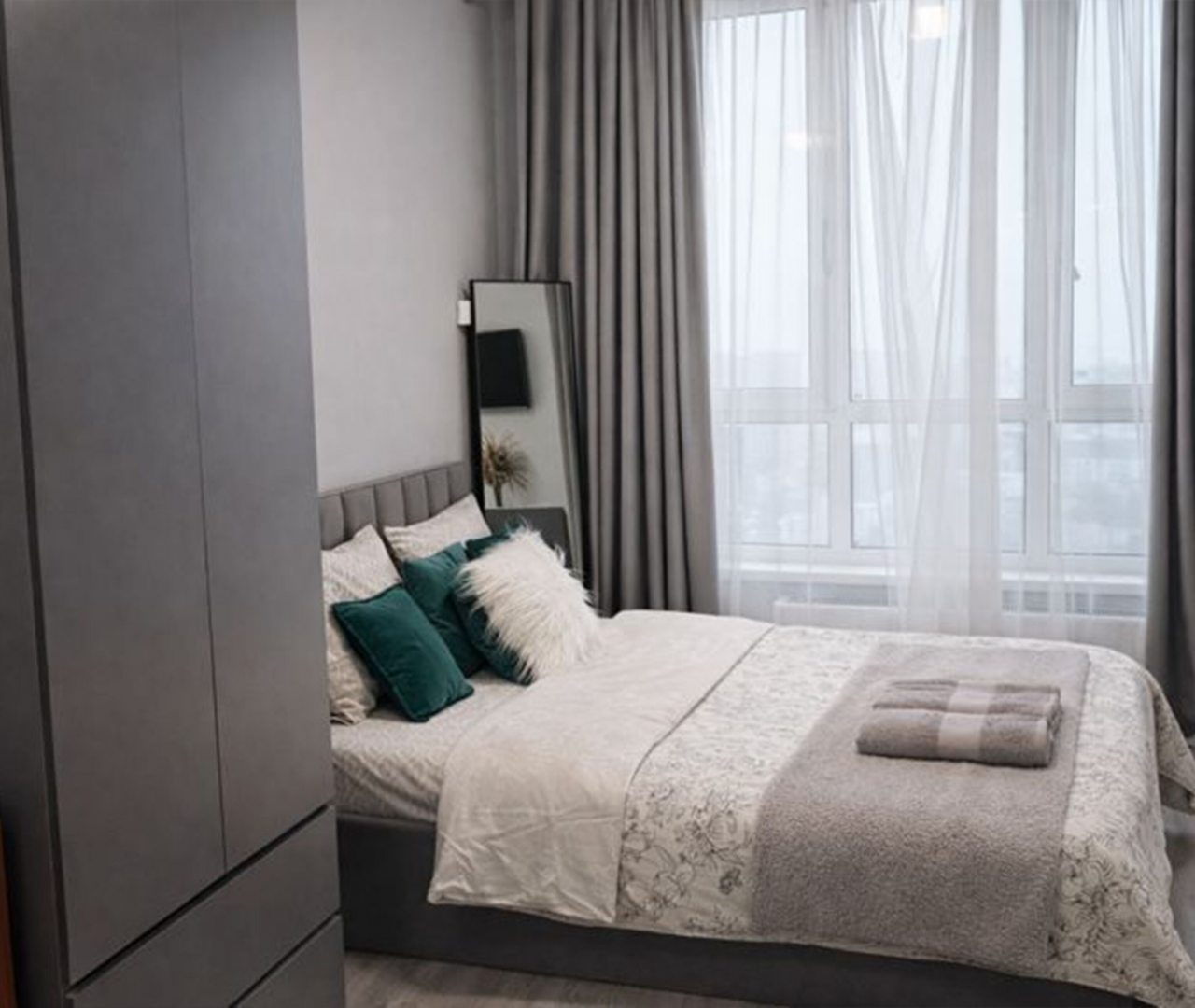 Апартаменты (Василия Ланового, дом 1к1. Студия для 2 гостей), Апартаменты MaxRealty24 ул. Василия Ланового 1к1