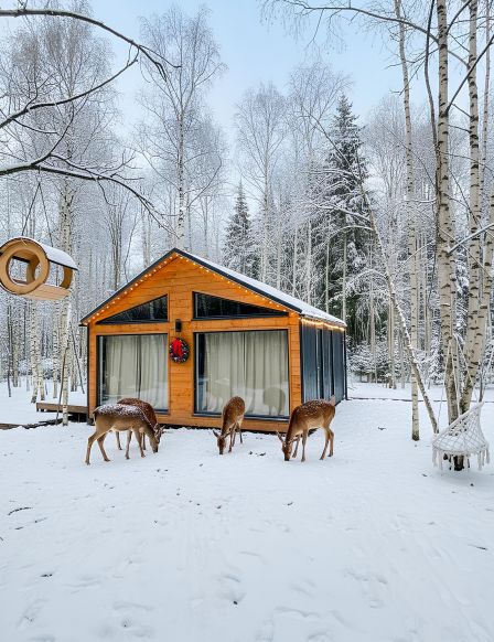 Гостевой дом Оленья ферма Бэмби Лэнд, Чередово, Московская область