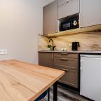 Возможность самостоятельного приготовления пищи, Апартаменты Эстетские Zen Home рядом с Ботаническим садом