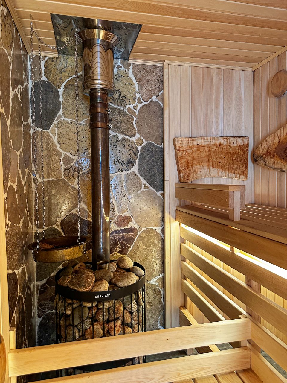 Русская баня на дровах, Гостевой дом Ahouse