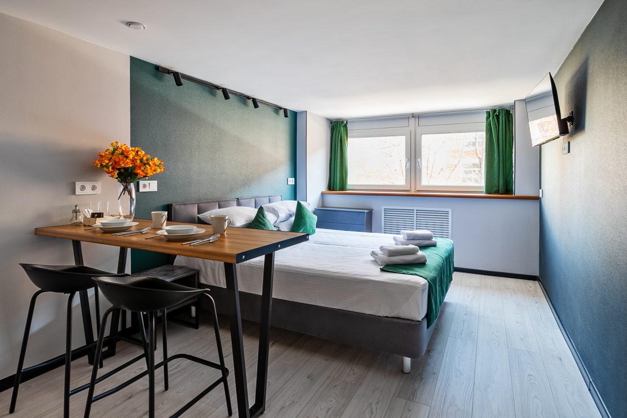 Двухместный (Варшавка Одноуровневый), Апарт-отель Варшавка 125