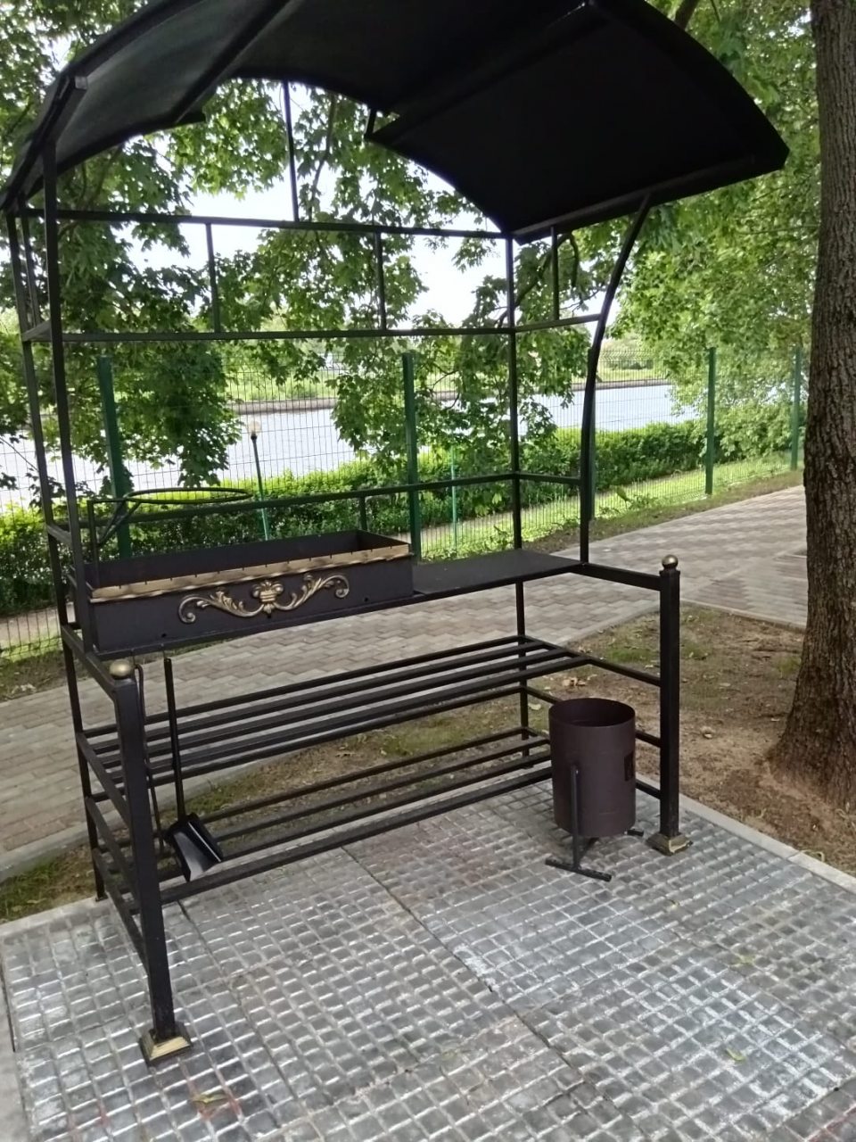 Мангальная зона