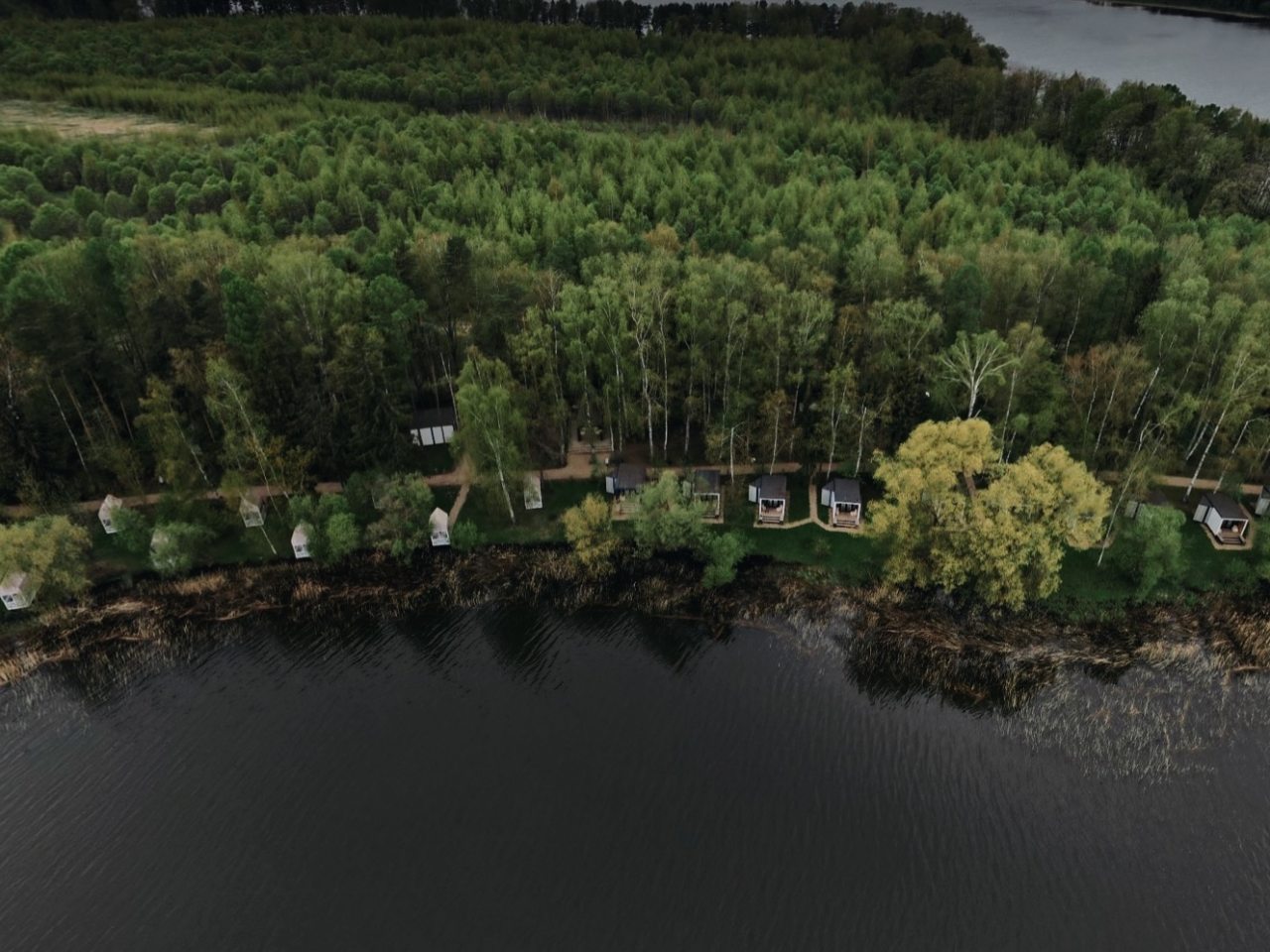 Мини-дом (Домик-куб на берегу Истры), Кемпинг Берег Желаний