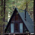Дом (Двухэтажный 2-местный с камином), Турбаза Тэнгис