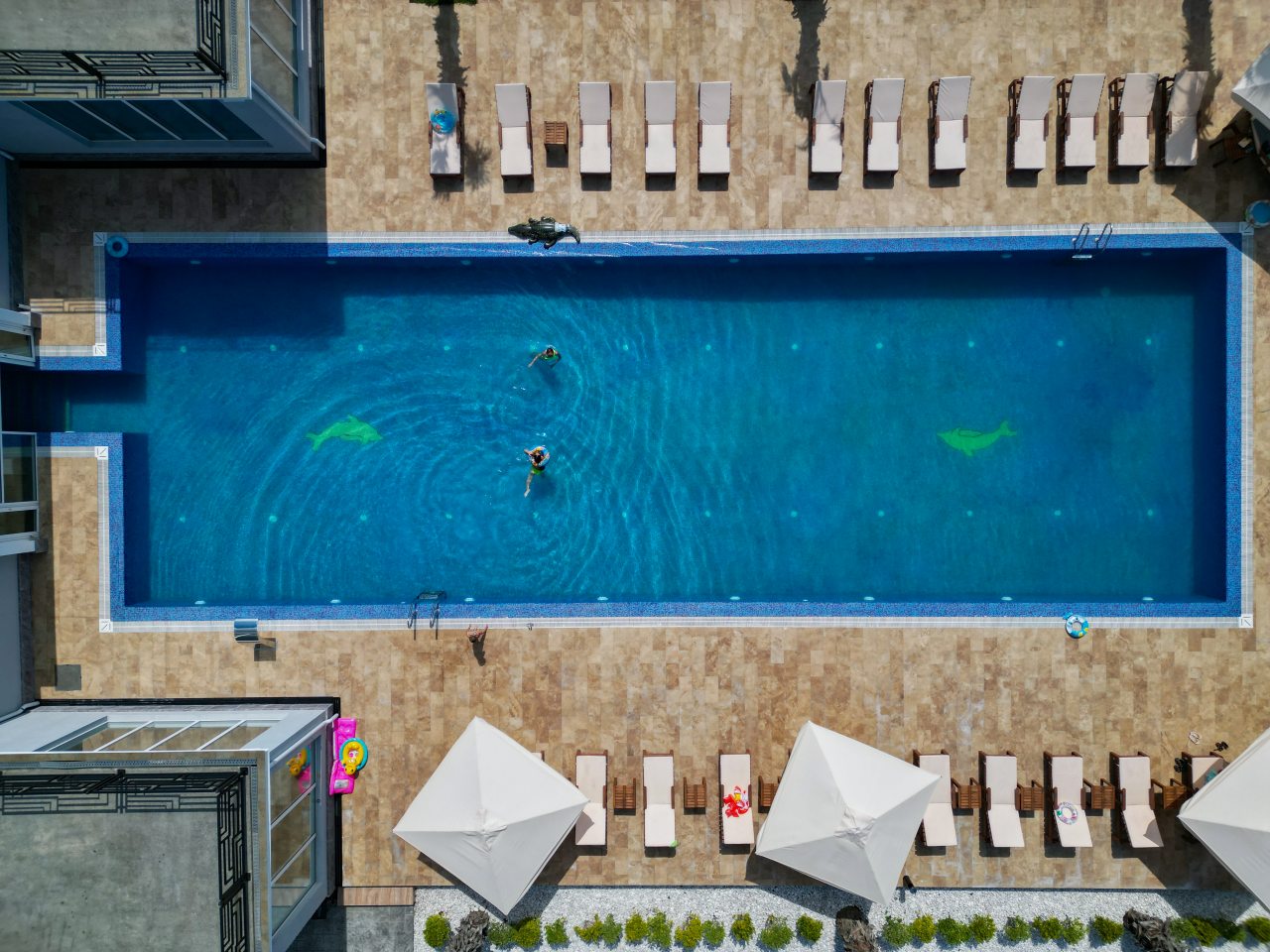 Открытый подогреваемый бассейн, Спа-отель Грейс Аква Вилла