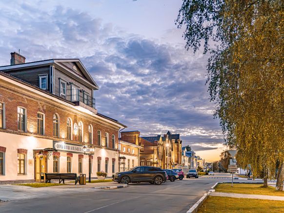 Отель Русские Сезоны Село Вятское отели 4*
