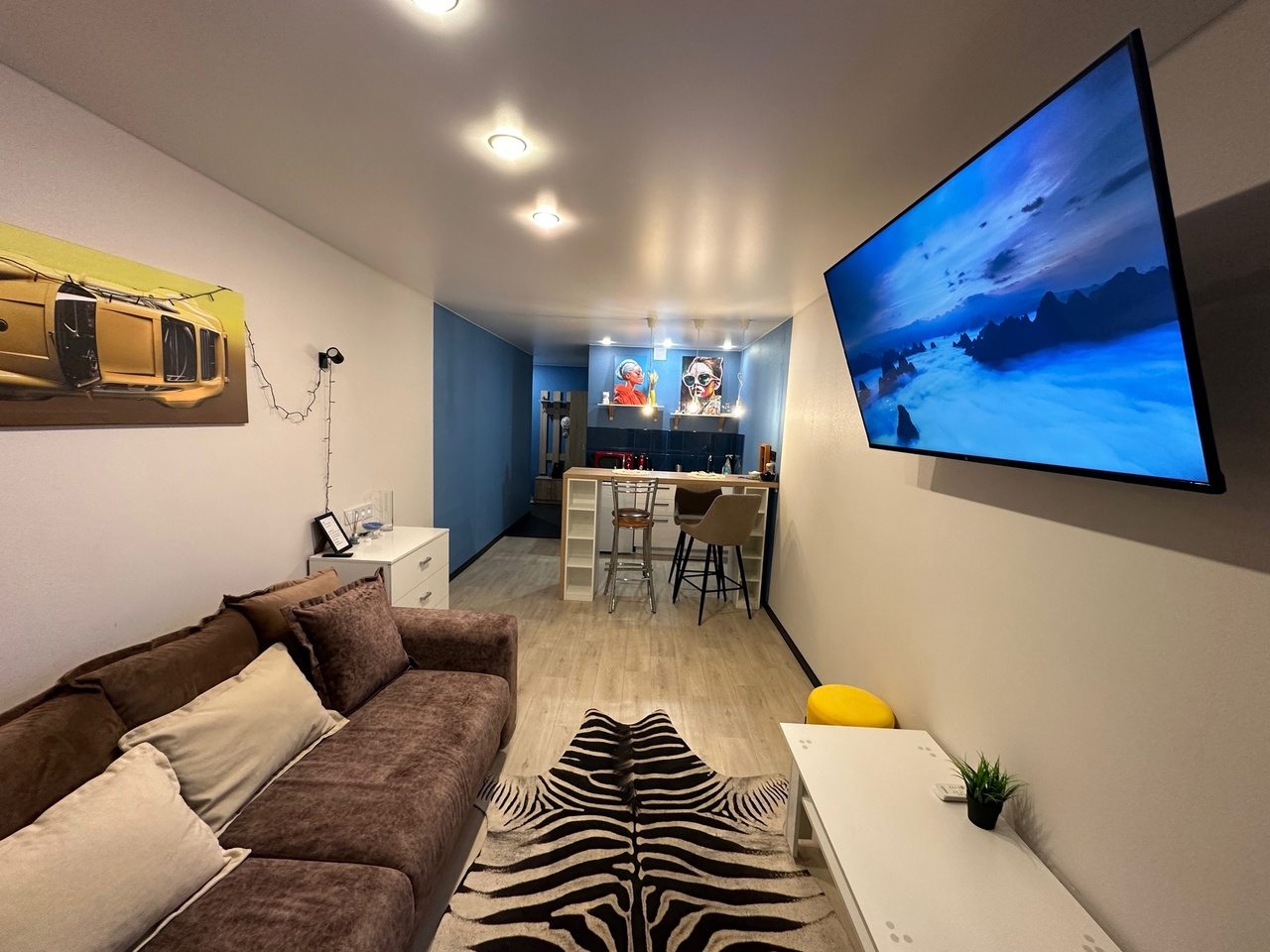 Двухместный (Стильная студия Облака), Апартаменты Пентхаус В облаках