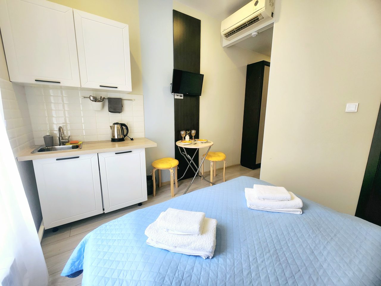 Апартаменты (Студия 30. Двухместный с окном), Апартаменты Бон Апарт