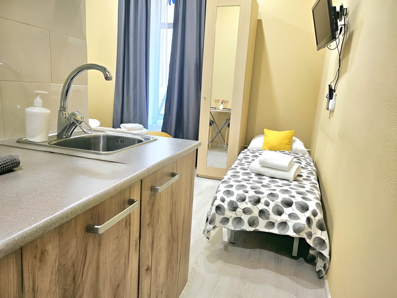 Апартаменты (Comfort . Студия 1), Апартаменты Бон Апарт
