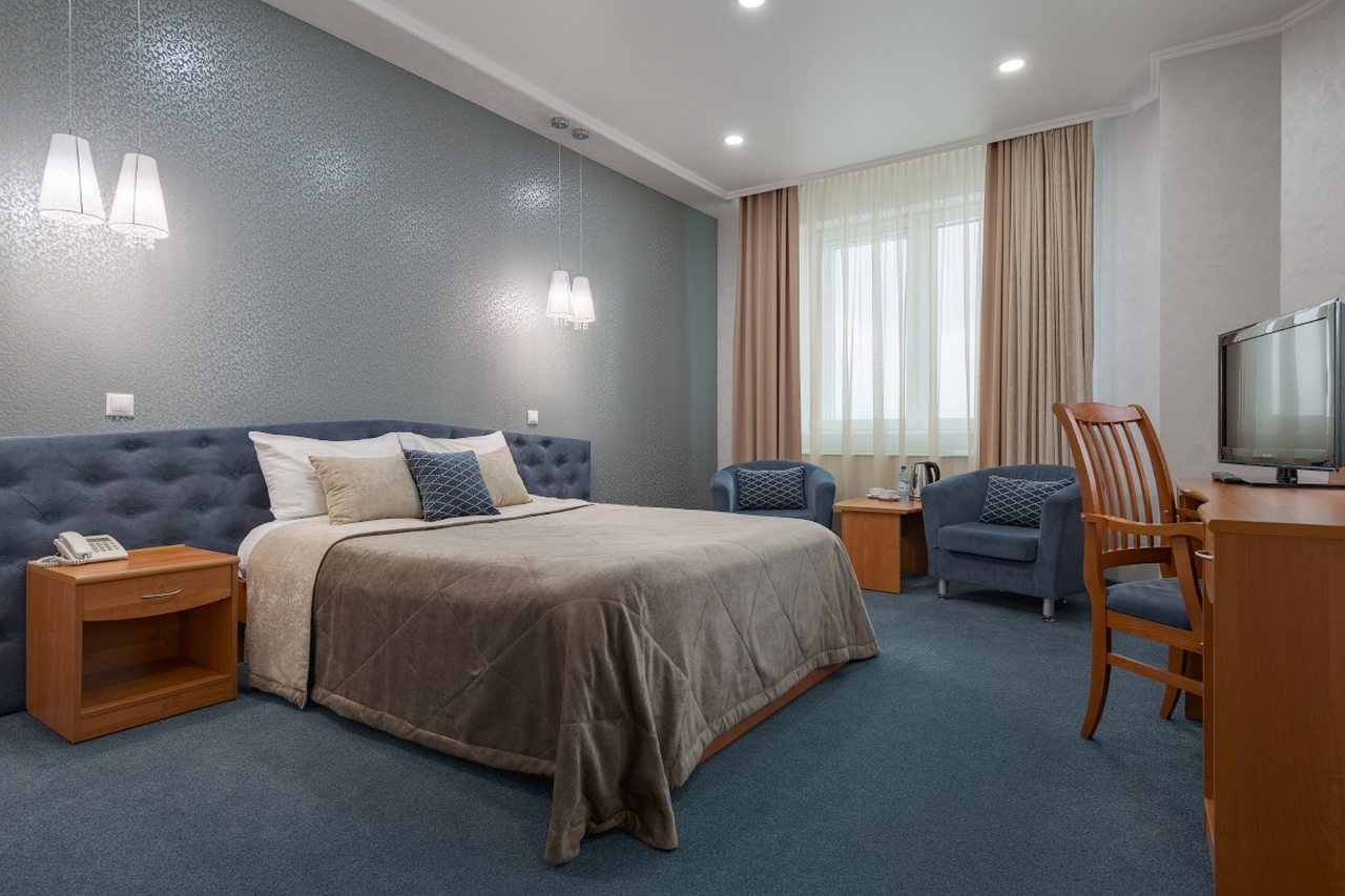 Площадь номера 28 кв.м Кровать 160*205