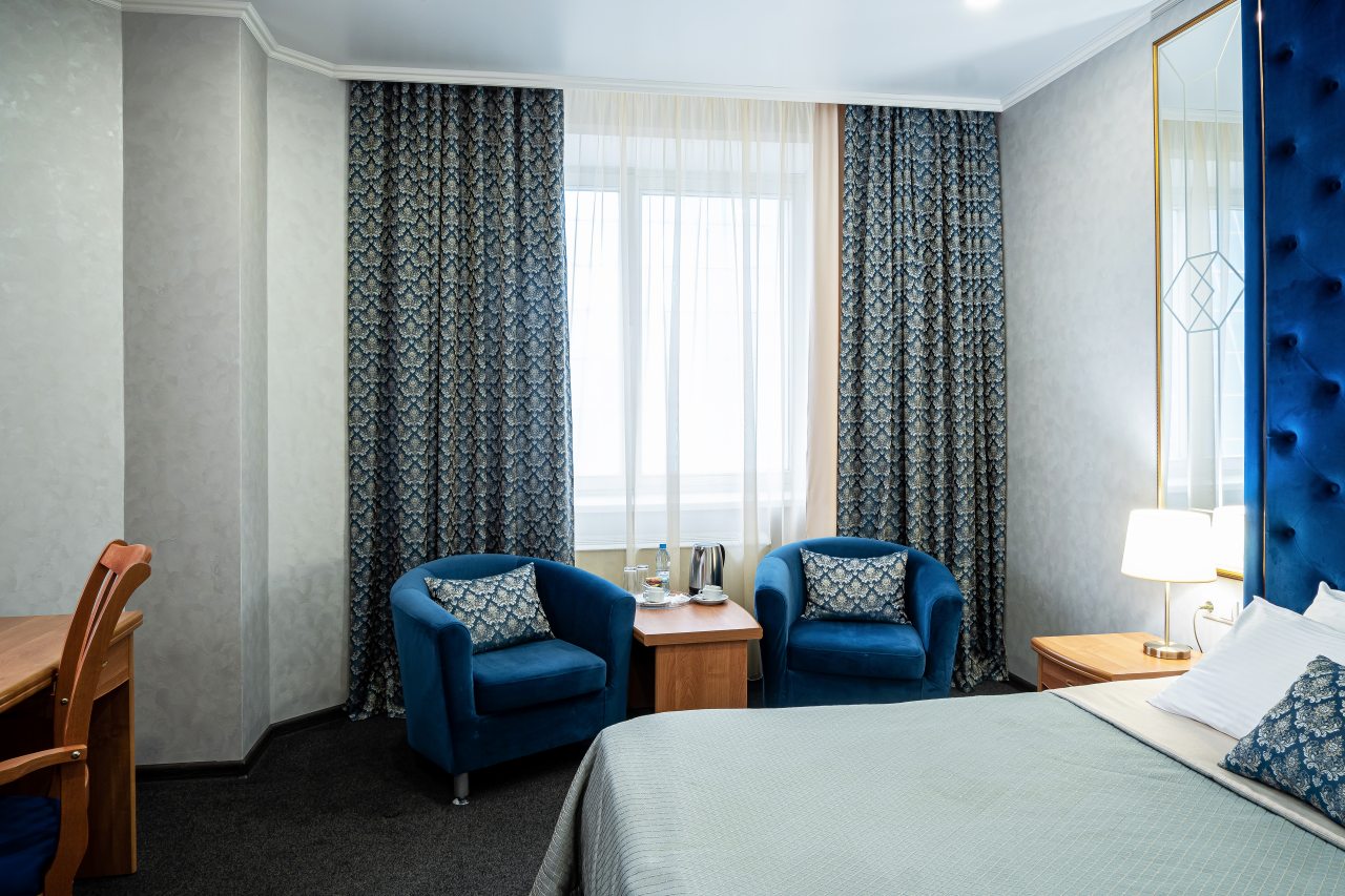 Площадь номера 28 кв.м Кровать 160*205