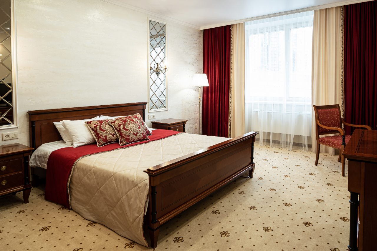 Площадь номера от 100 кв.м., кухня, кабинет, гостевая зона