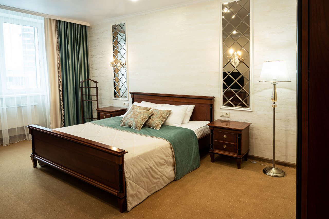 Площадь номера от 100 кв.м., кухня, кабинет, гостевая зона