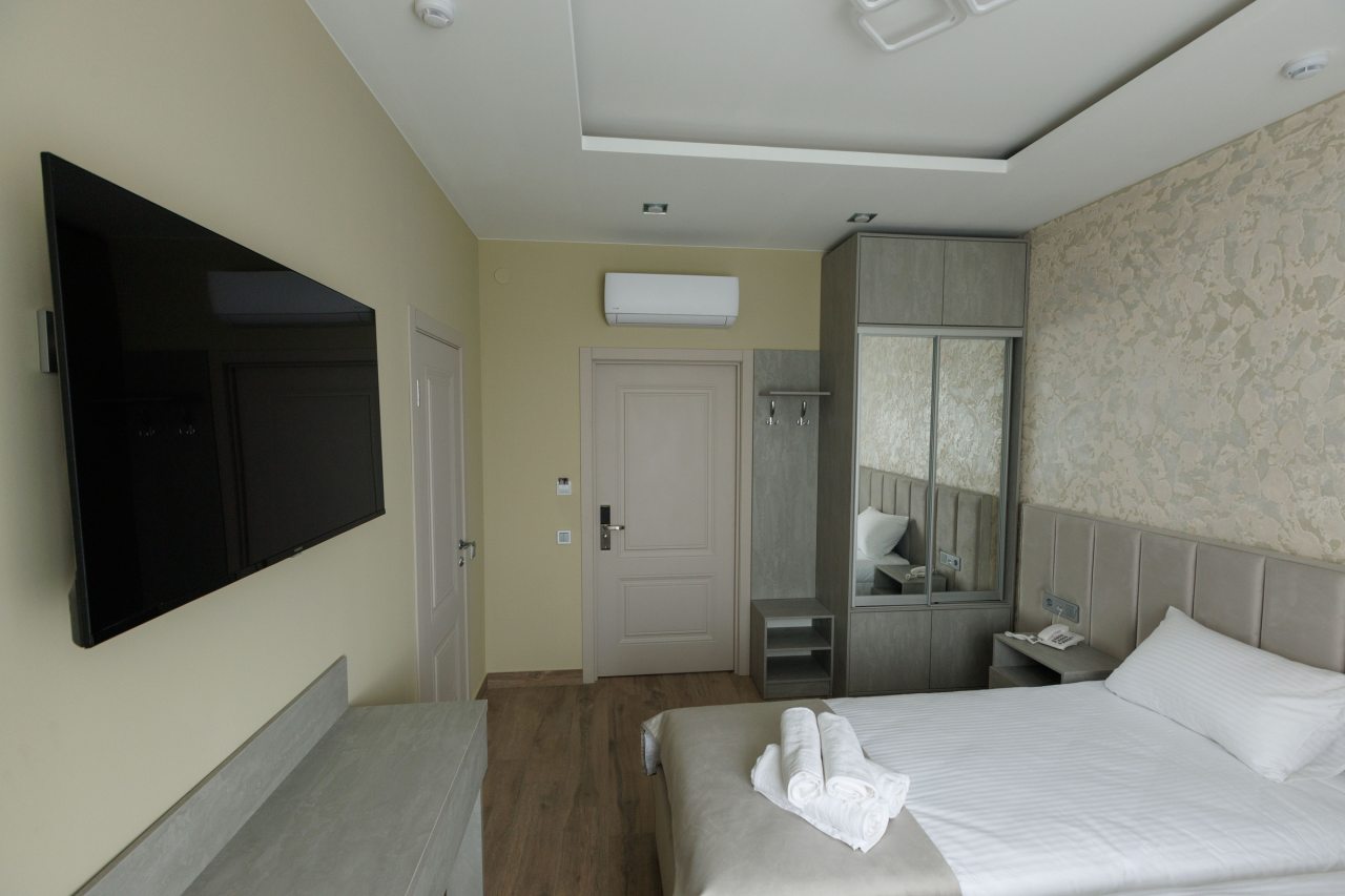 Двухместный (Стандартный с 2 односпальными кроватями) гостиницы VS.hotel, Волгоград