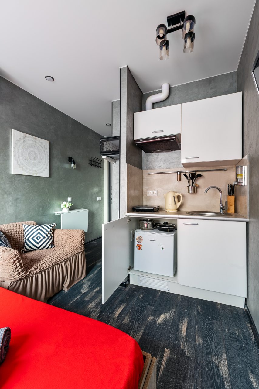 Апартаменты (Москва, Рязанский проспект, 2/1к4И. Студия для 2 гостей (2+1)), Апартаменты MaxRealty24 Москва Рязанский проспект 2/1к4И