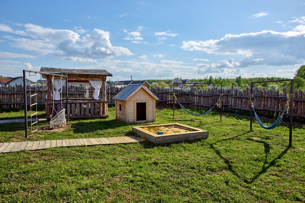 Детская площадка, Глэмпинг Дивеевские просторы