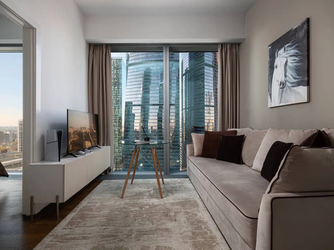 Апартаменты (Город Столиц 27 этаж), Апартаменты Cozy Aparts Moscow City