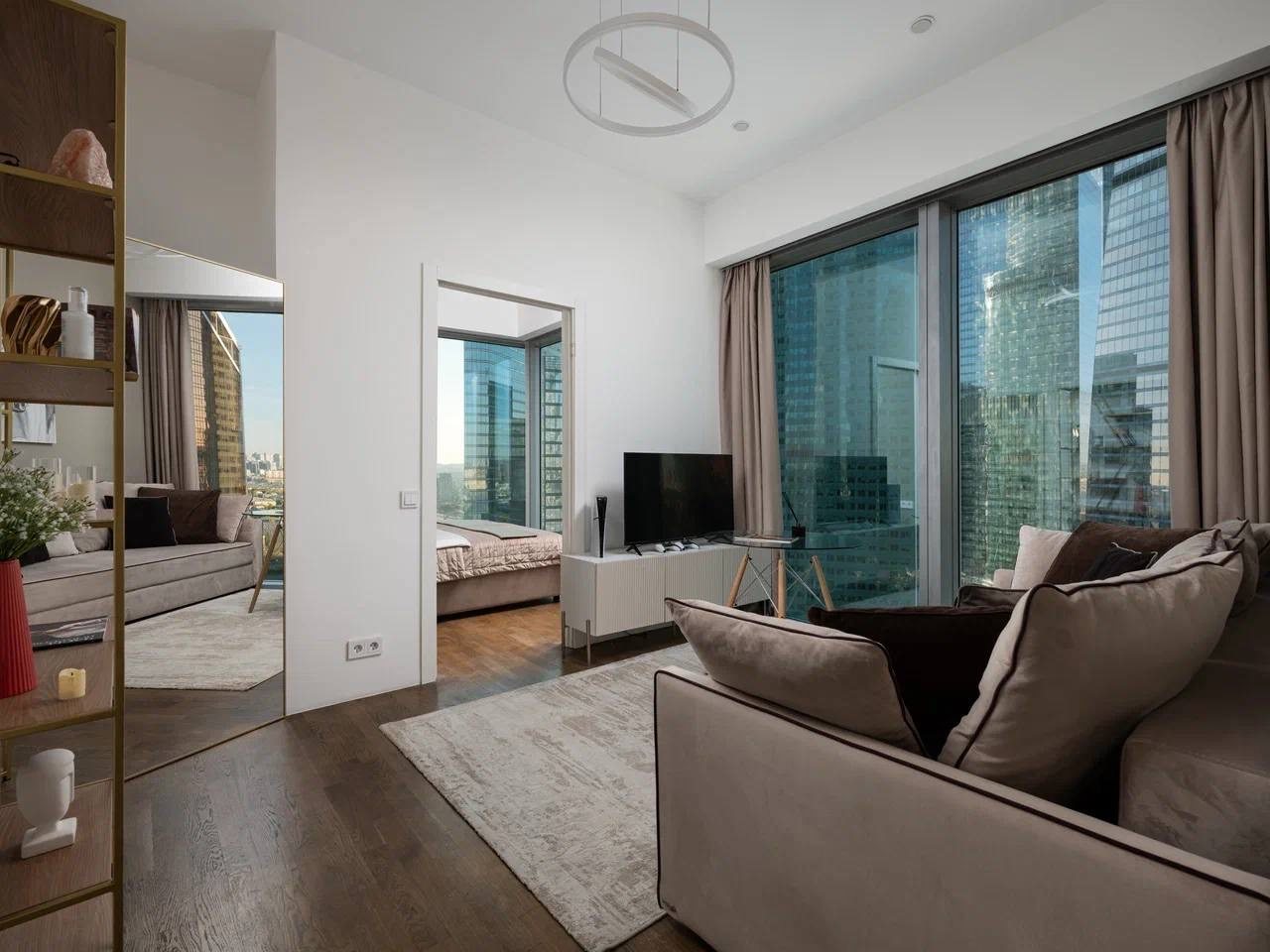 Апартаменты (Город Столиц 27 этаж), Апартаменты Cozy Aparts Moscow City