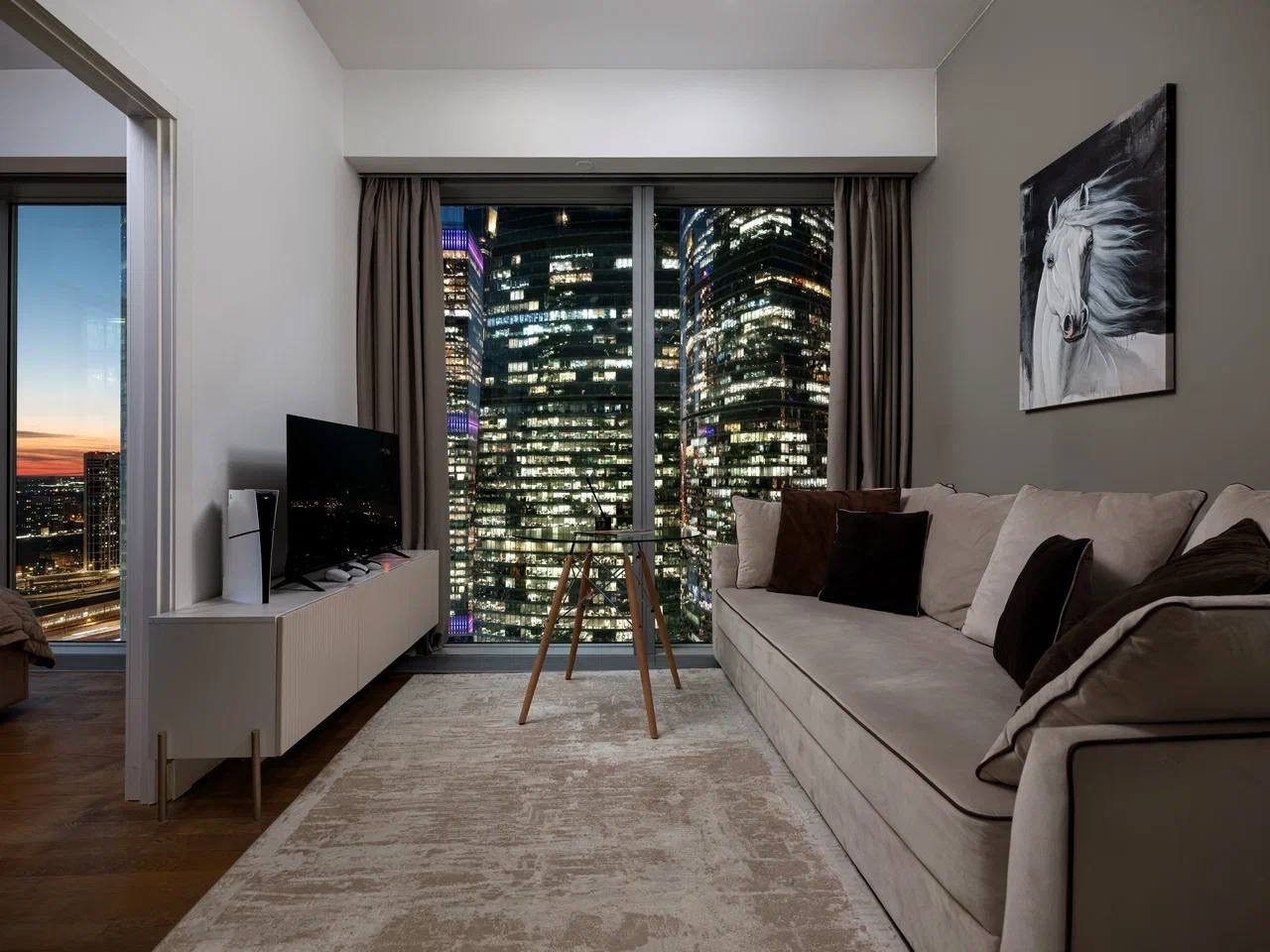 Апартаменты (Город Столиц 27 этаж), Апартаменты Cozy Aparts Moscow City