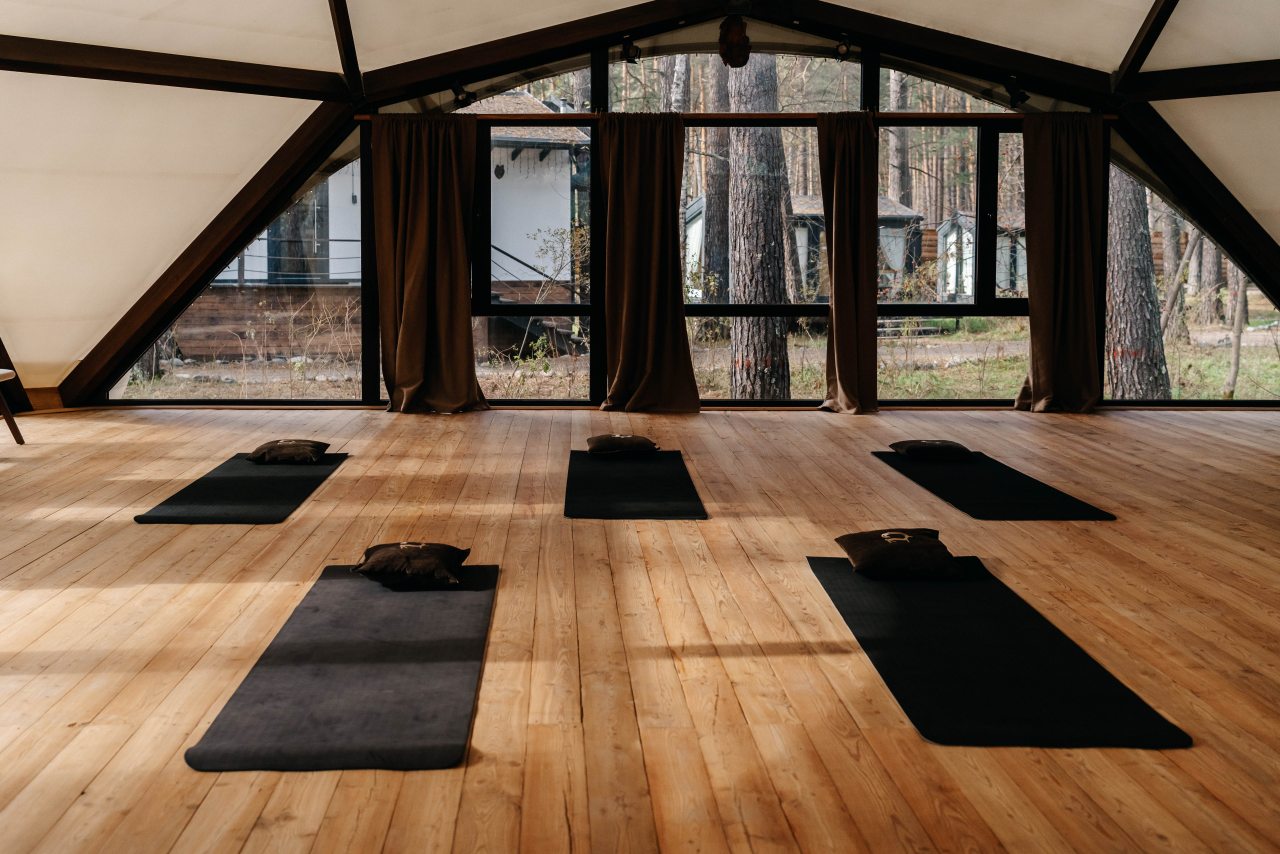 Зал для практик, Эко-отель Мирамирам