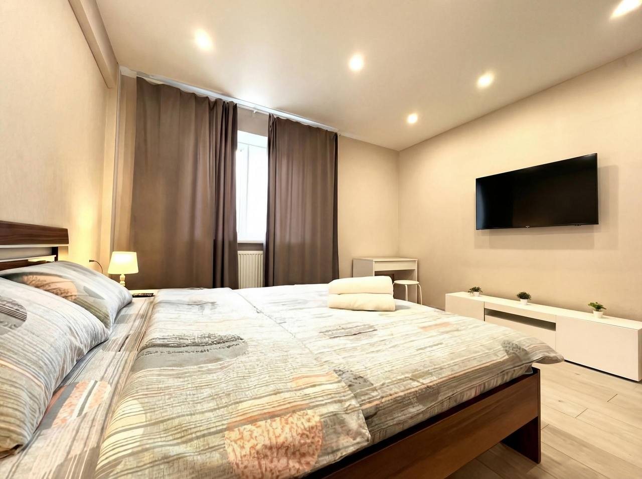 Апартаменты (Апартаменты семейные, 41), Апартаменты 1-к квартира люкс на Пухова