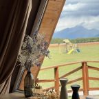 Дом (В стиле А-фрейм с открытым потолком), Загородный отель Саянский Марал