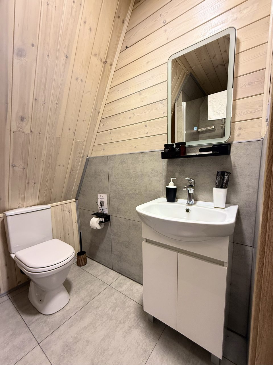 Дом (В стиле А-фрейм с открытым потолком), Загородный отель Саянский Марал