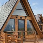 Дом (В стиле А-фрейм с открытым потолком), Загородный отель Саянский Марал