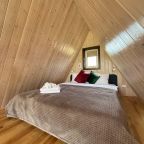 Дом (В стиле А-фрейм с открытым потолком), Загородный отель Саянский Марал