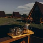 Дом (В стиле А-фрейм с открытым потолком), Загородный отель Саянский Марал