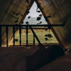 Дом (В стиле А-фрейм с открытым потолком), Загородный отель Саянский Марал