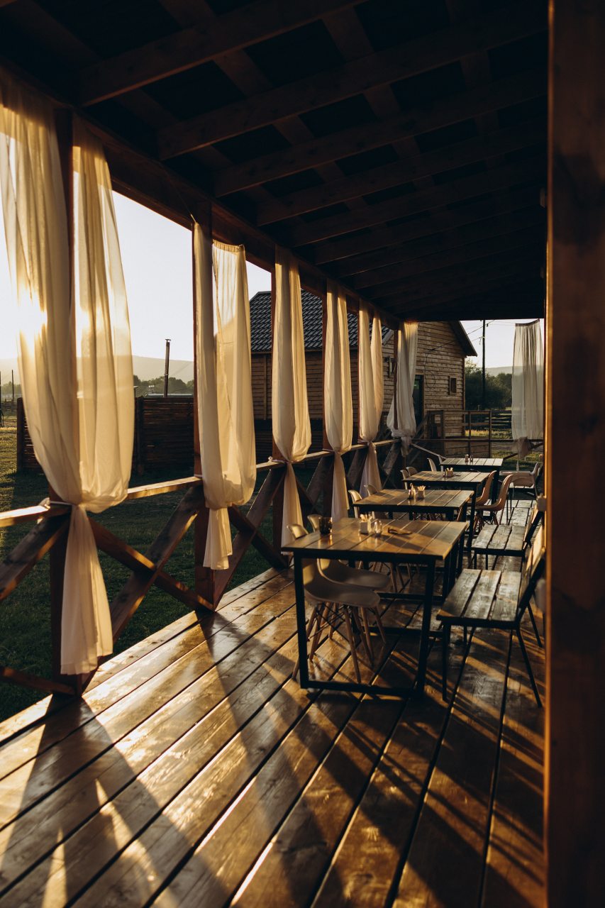 Дом (В стиле А-фрейм с открытым потолком), Загородный отель Саянский Марал