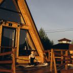 Дом (В стиле А-фрейм с открытым потолком), Загородный отель Саянский Марал